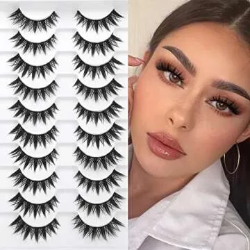 Manga Cosplay Lashes for Natural Cat Eye Effect