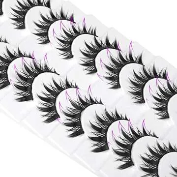 Manga Cosplay Lashes for Natural Cat Eye Effect