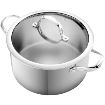 Cooks Standard 6 Quart Dutch Oven with Glass Lid