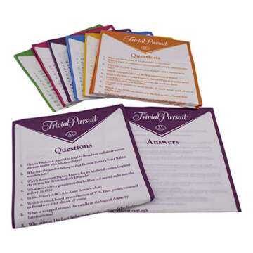 Trivial Pursuit Napkins - Set of 24 Napkins with Trivia Questions