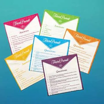 Trivial Pursuit Napkins - Set of 24 Napkins with Trivia Questions