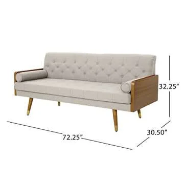 Mid Century Modern Sofa by Christopher Knight Home