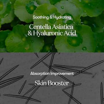 VT COSMETICS CICA Reedle Shot 100, Daily Night Exosome, Microneedling Serum, Centella Asiatica, Hyaluronic Acid, Exfoliation, Soft Skin, Regeneration, Glass Skin, Korean Skin Booster 1.69Fl Oz (50ml)