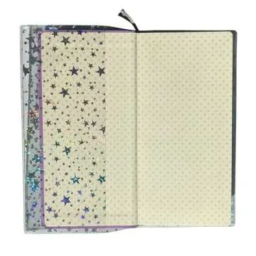 Jelly Cover for Hobonichi Weeks MEGA, Planner Cover with Sparkle Holo Stars