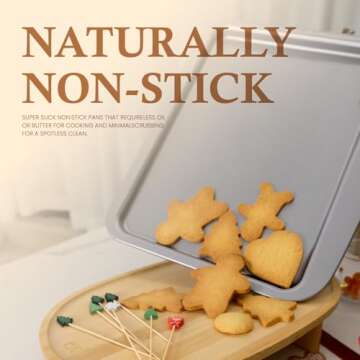 Versatile Cartman Nonstick Grey Bakeware Set for All