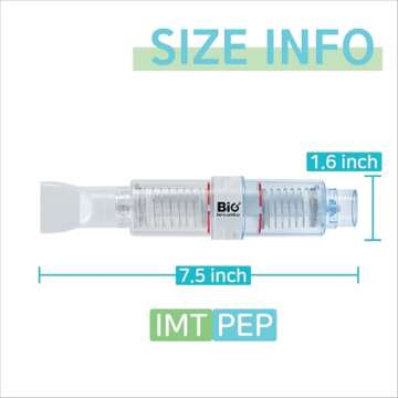 Bigbreathe IMT/PEP | Three-Mode Breathing Exerciser for Seniors, Smooth Mucus Removal, Lung Expanding Device, Easy to Use and Clean