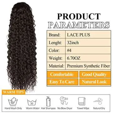 Curly Ponytail Extension 32" for Instant Style Upgrade