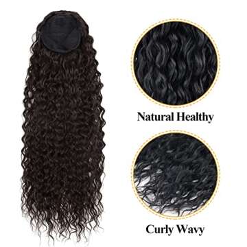 Curly Ponytail Extension 32" for Instant Style Upgrade