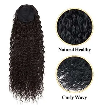 Curly Ponytail Extension 32" for Instant Style Upgrade