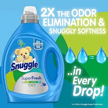 Snuggle Plus SuperFresh Liquid Fabric Conditioner 150 Loads