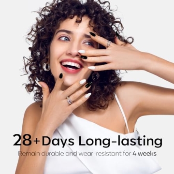 Modelones White Gel Nail Polish - 15 ML For Stunning Nails