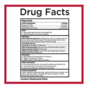 Carmex Medicated Lip Balm Pack for Chapped Lips Relief