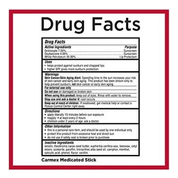 Carmex Medicated Lip Balm Pack for Chapped Lips Relief