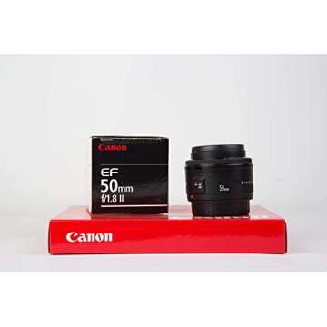 Canon 50mm F1.8 II EF Lens