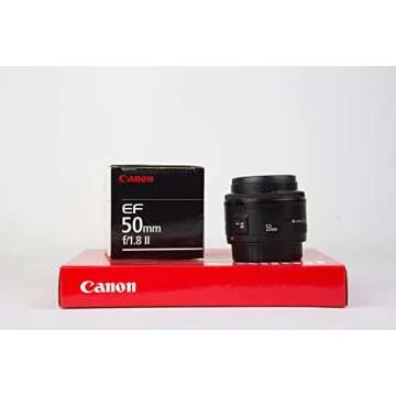 Canon 50mm F1.8 II EF Lens