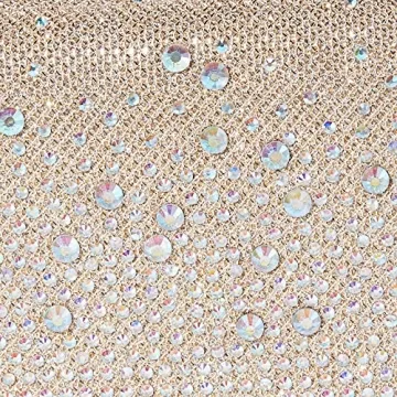 Jessica McClintock Chloe Sparkle Stones Evening Clutch