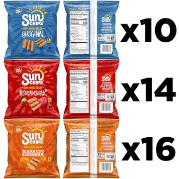 SunChips Multigrain Snacks Variety Pack - 40 Count