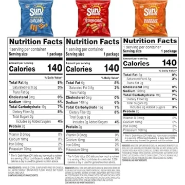 SunChips Multigrain Snacks Variety Pack - 40 Count