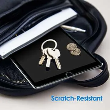 JETech Screen Protector for iPad (10.2-Inch, 2021/2020/2019 Model, 9/8/7 Generation), Tempered Glass Film