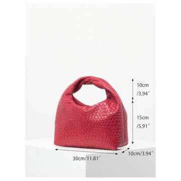 Stylish Verdusa Ruched Hobo Mini Handbag for Women
