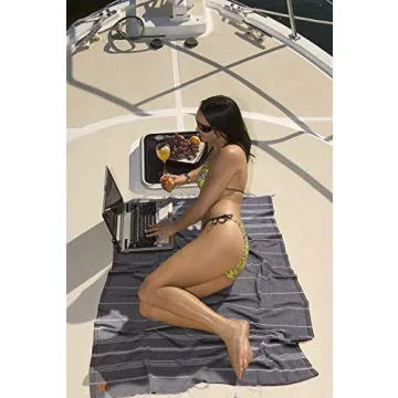 Gold CASE Turkish Towel Set of 6 - Quick Dry & Sand Free