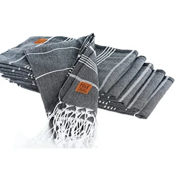 Gold CASE Turkish Towel Set of 6 - Quick Dry & Sand Free