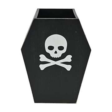 Boston Warehouse Coffin Utensil Holder for Stylish Kitchens