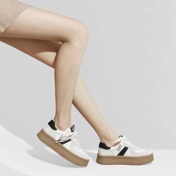 BEAU TODAY Women’s Stylish Platform Sneakers for All Occasions