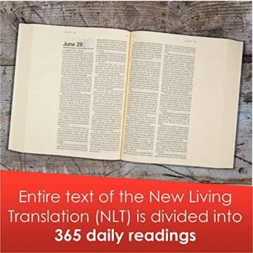 The One Year Bible Reflections NLT (Softcover)