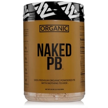 Organic Powdered Peanut Butter from US Farms – Bulk, Only 1 Ingredient - Roasted Peanuts, Vegan, N...