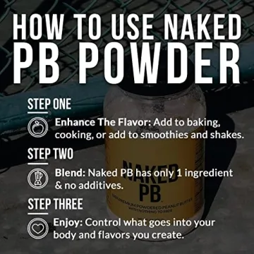 Organic Powdered Peanut Butter - NAKED PB - 1 Ingredient