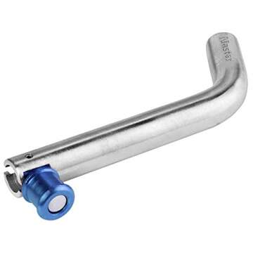 Master Lock Trailer Hitch Pin - Durable Stainless Steel