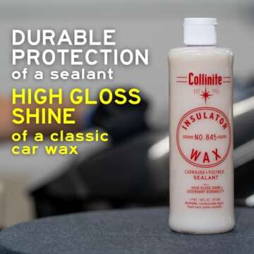 Collinite 845 Insulator Wax for Durable Paint Protection
