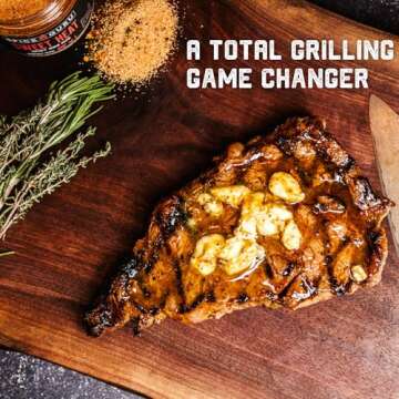 Spice Guru BBQ Rub Set - 4 Flavor BBQ Seasoning Set - Gifts for Men Who Cook - Dad Gifts for Dad - Men Gifts - Birthday Gifts for Men - BBQ Grilling Accessories - Grilling Gifts for Men