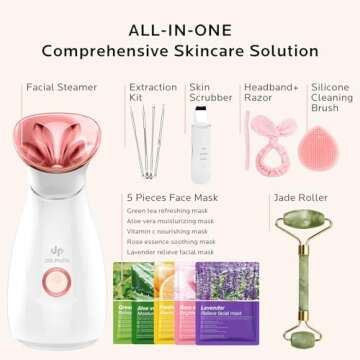 Facial Steamer Gift Kit: Deep Cleanse & Hydrate at Home