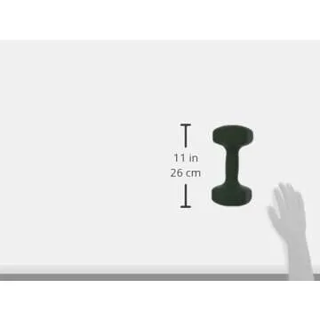 Amazon Basics 20 lb Neoprene Dumbbell Set for Home Fitness