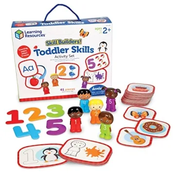 Learning Resources Skill Builders! Toddler Skills Set - 41 Piece Educational Toy for Ages 2+