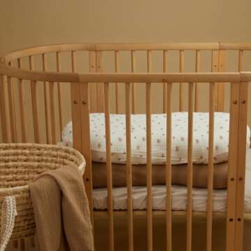 Muslin Baby Lounger Cover 2 Pack for Newborns