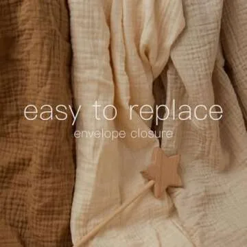 Muslin Baby Lounger Cover 2 Pack for Newborns