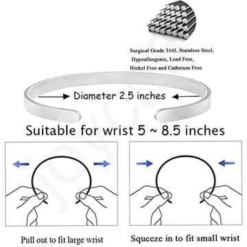 JoycuFF Sympathy Bracelet – Elegant Tribute for Loss