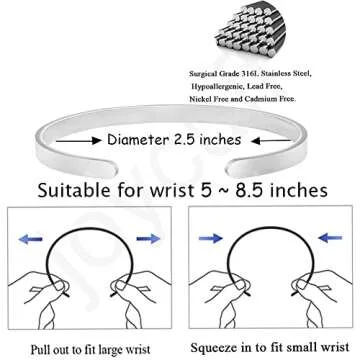 JoycuFF Sympathy Bracelet – Elegant Tribute for Loss