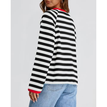 Stylish BTFBM Long Sleeve Shirt for Women | Casual Comfort