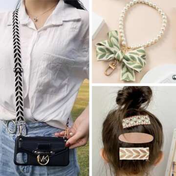 ZNZAKKA Jacquard Ribbon 3 Yards Green Embroidered Lace Trim Leaf Pattern Ribbon for Sewing, Gift Wrapping, Hair Accessories (Green)