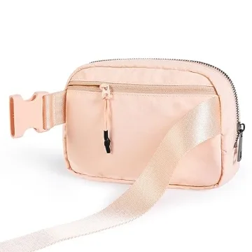 ODODOS Unisex Mini Belt Bag Adjustable Strap Fanny Pack