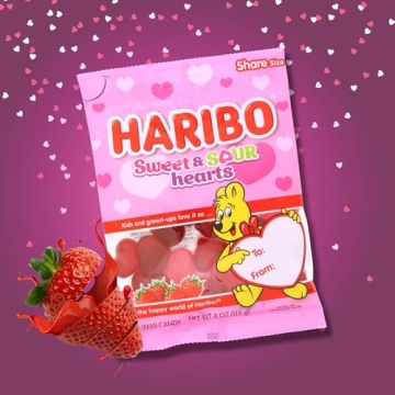 Valentine's Day Limited Edition Sweet & Sour Gummy Hearts