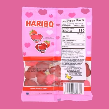 Valentine's Day Limited Edition Sweet & Sour Gummy Hearts