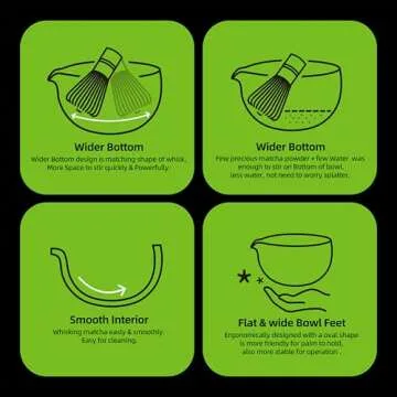 TEANAGOO Matcha Whisk Set - Complete 7 Pcs Kit for All Occasions
