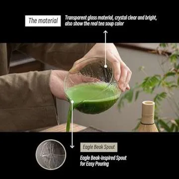 TEANAGOO Matcha Whisk Set - Complete 7 Pcs Kit for All Occasions