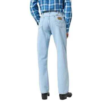 Wrangler Men's 13MWZ Cowboy Cut Original Fit Jean, Gold Buckle Bleach, 32W x 36L