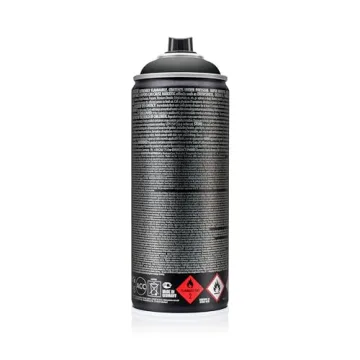 Montana Black Spray Paint 400ml - High Pigment Quality Colors